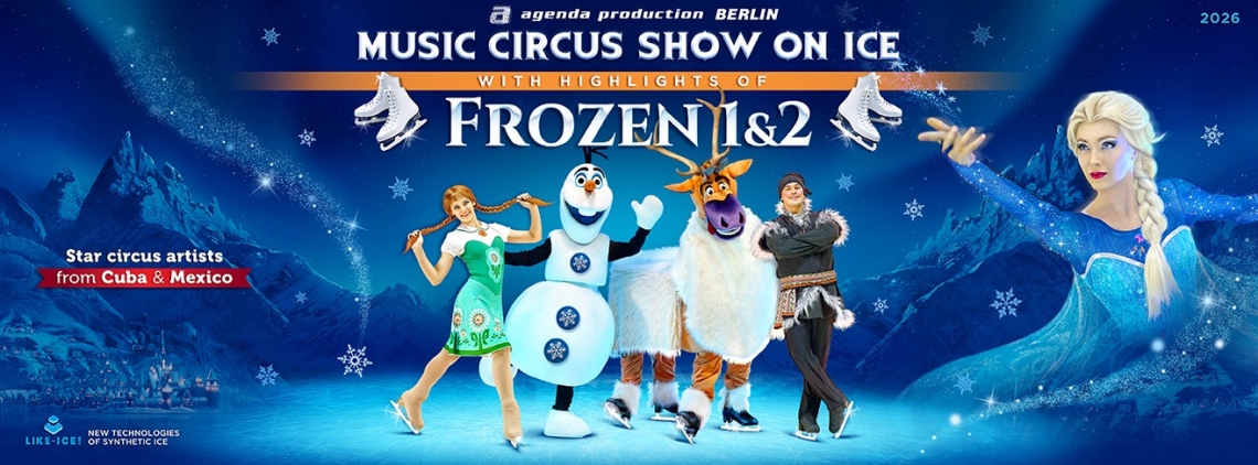 Frozen 1 y 2 sobre hielo