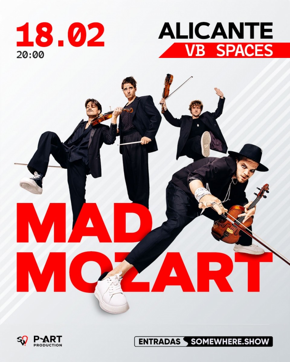 MAD MOZART: ESPECTÁCULO SINFÓNICO ÚNICO