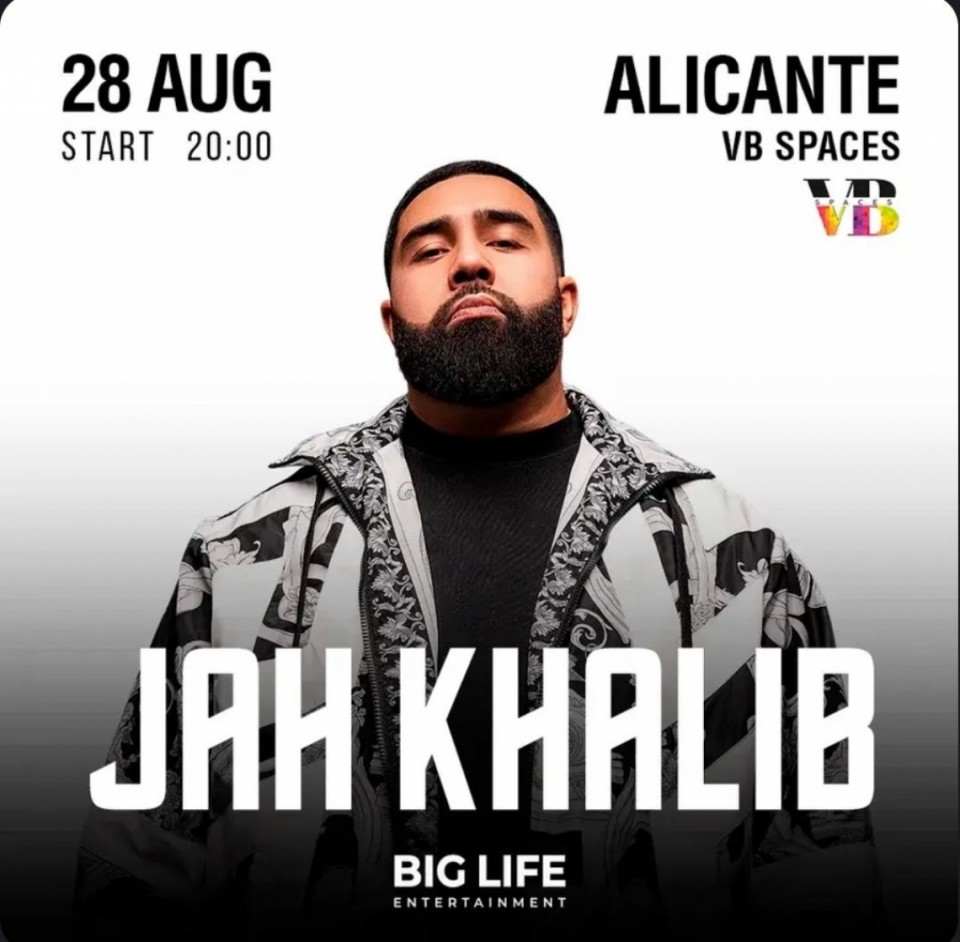 Jah Khalib Concert in Alacant
